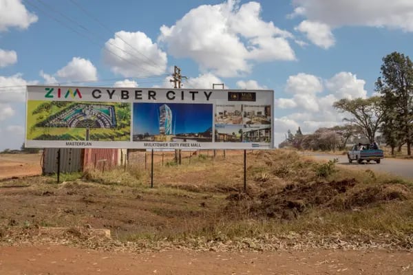 Zimbabue plane una ciudad para ricos