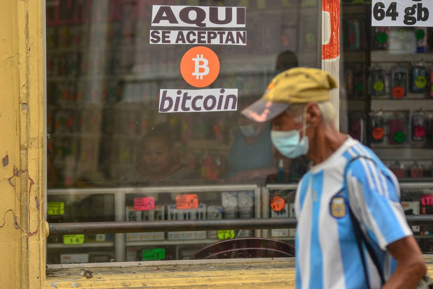 More than two-thirds of the crypto withdrawals happened in Latin America.