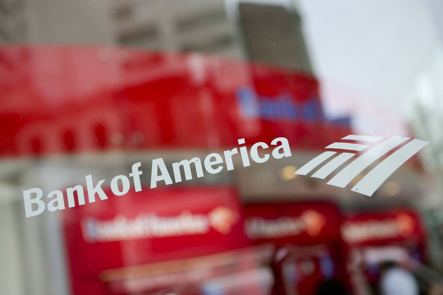 Logo de Bank of America Corp. Fotógrafo: Scott Eells/Bloomberg
