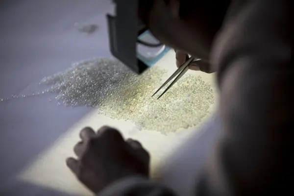 De Beers Hoovers Up Its Best Diamonds From the African Seabed.
