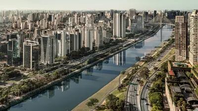Perspectiva da vista do Reserva Cidade Jardim, da JHSF, em São Paulo: R$ 50 mil o metro quadrado e preços de R$ 65 milhões por um apartamento