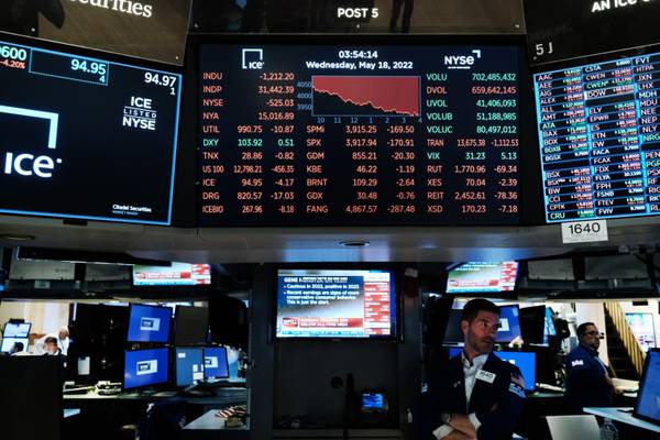 Wall Street cae y el Dow Jones cierra mayo con pérdidas; Ipsa lidera caídas en LatAmdfd
