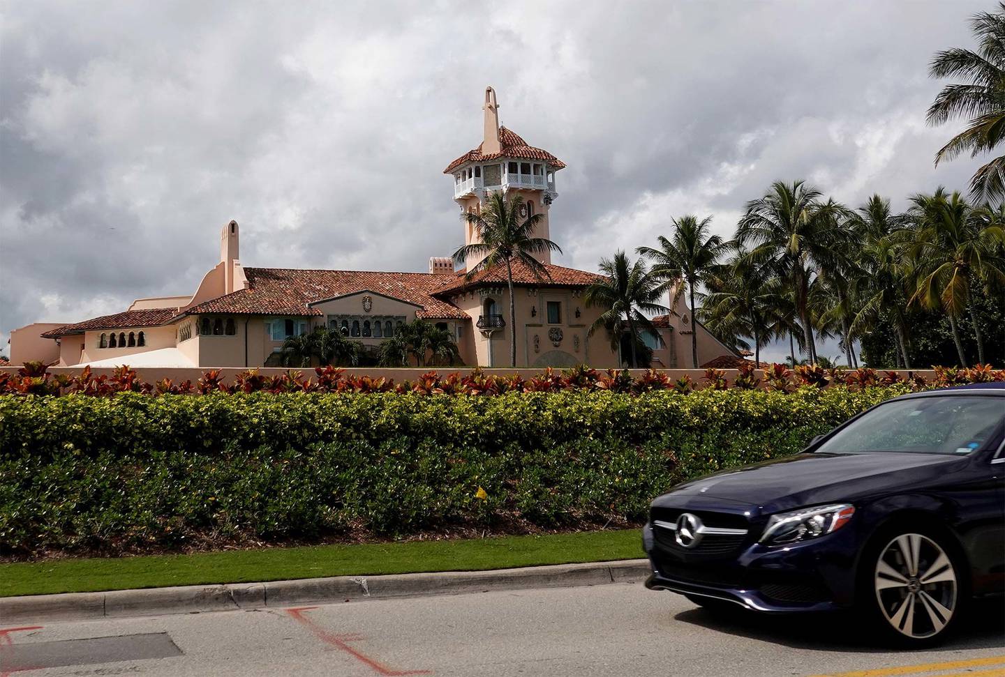 La propiedad de Donald Trump en Palm Beach, Floridadfd