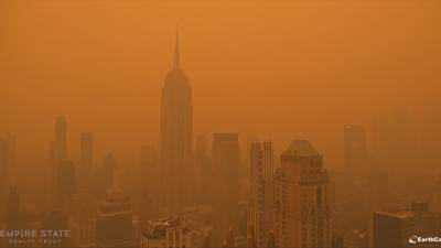 Photos: New York City Engulfed In Smoke From Canada Wildfiresdfd