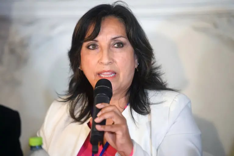 Dina Boluarte, presidenta de Perúdfd
