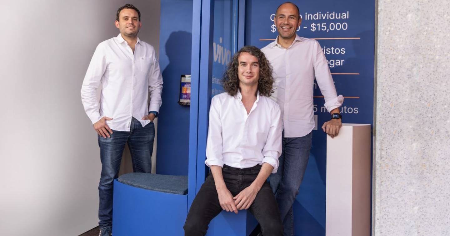 Aviva's founders: David Hernández, co-founder and co-CEO, Amran Frey, co-founder, and Filiberto Castro, co-founder and co-CEO