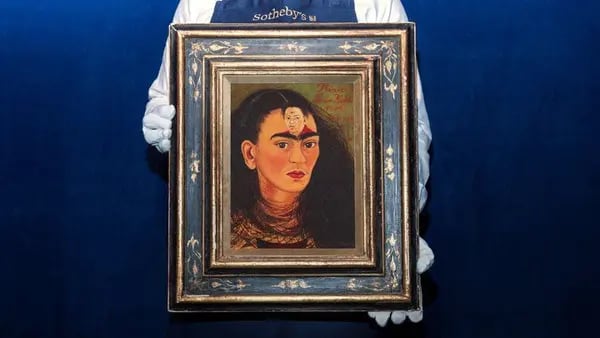 Costantini, protagonista de un récord: pagó US$35 millones por una obra de Frida Kahlodfd