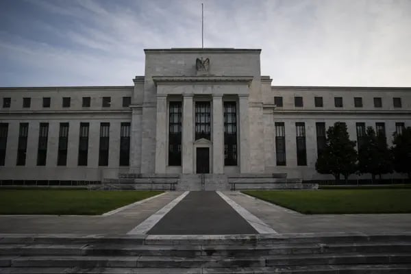 El edificio de la Reserva Federal Marriner S. Eccles en Washington, D.C., Estados Unidos, el miércoles 6 de julio de 2022. Fotógrafo: Al Drago/Bloomberg