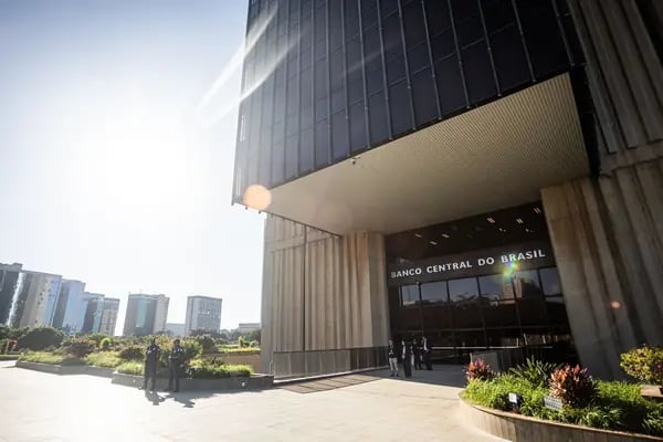 Sede del Banco Central en Brasilia, Brasil.