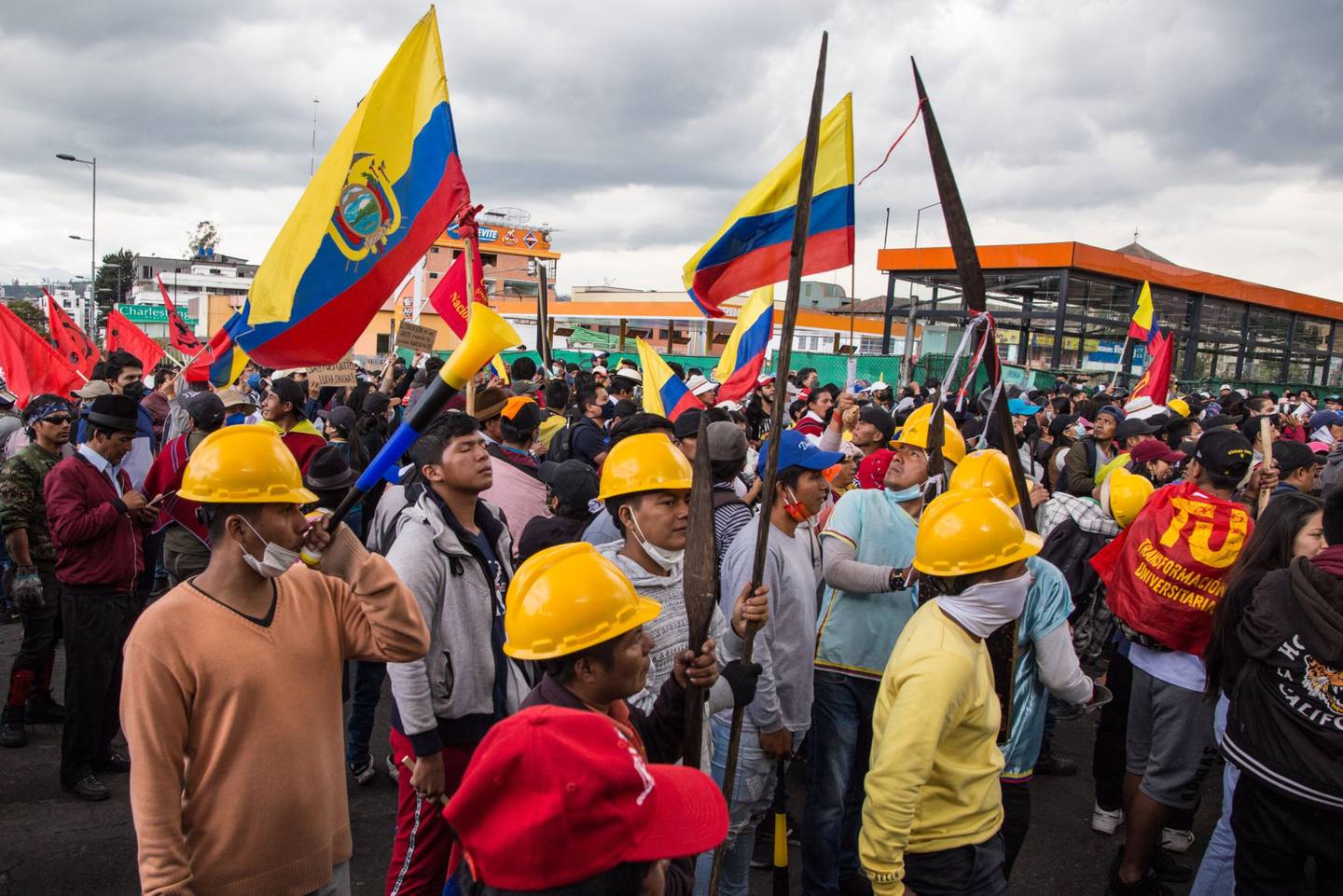 Las protestas terminaron el 30 de junio, pero el riesgo país se mantiene alto para Ecuador.