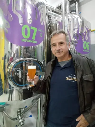 José Silva (foto), da Cripto Beer: cerveja para ampliar recebimento em criptos