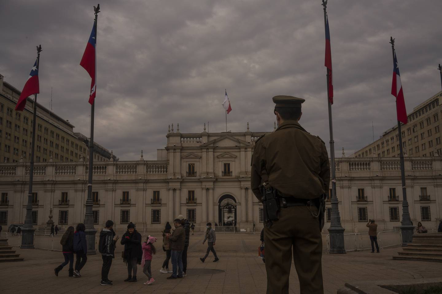 Palacio Presidencial de La Moneda en Santiago de Chile, el miércoles 13 de julio de 2022.Fuente: Bloomberg