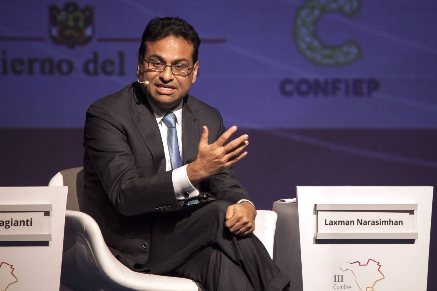 Laxman Narasimhan, former CEO of Latin America at PepsiCo Inc. and ex executive at Reckitt Benckiser Group Plc. will join the Seattle-based company in October and embark on an extended tour of its operations before becoming CEO in April.dfd