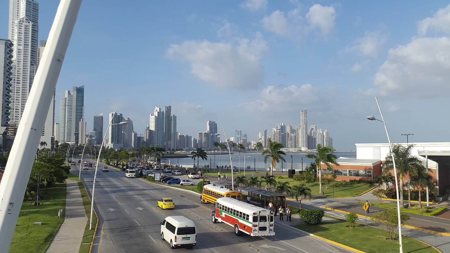 Avenidas en Ciudad de Panamá.