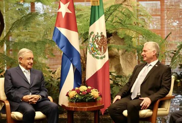 AMLO habló desde La Habana, donde recibió el premio José Martí, durante una gira por Centroamérica y el Caribe. (Cortesía: Gobierno de México)