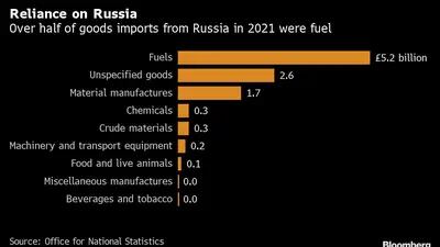 Mais da metade dos produtos importados da Rússia em 2021 foram combustíveis