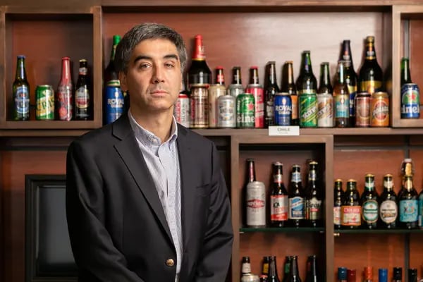 Antonio Cruz, chefe de novos negócios e planejamento estratégico das Cervecerías Unidas, gigante de cervejas do Chile