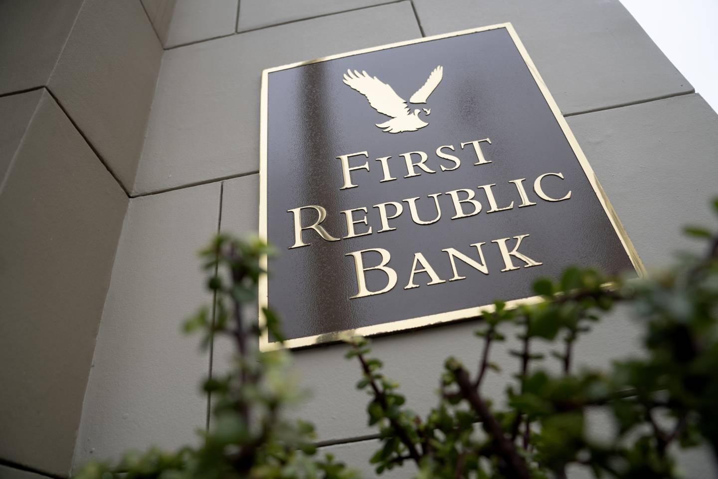 Una sucursal del First Republic Bank en Los Ángeles el 10 de marzo.
