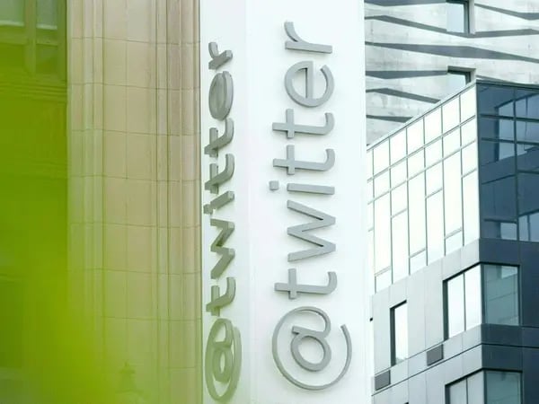 La sede de Twitter en San Francisco.