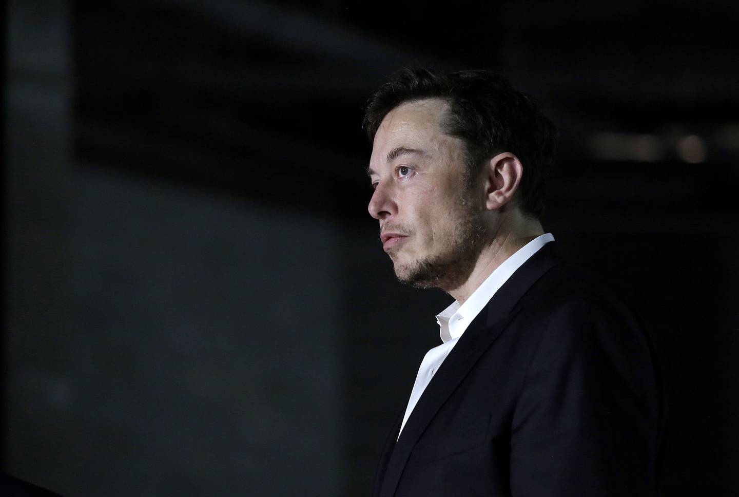 Elon Musk Fotógrafo: Joshua Lott/Getty Images