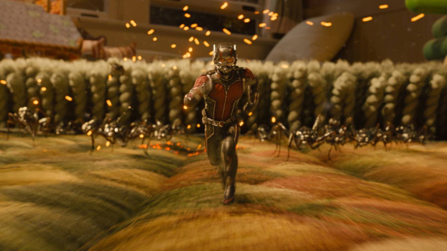 Paul Rudd protagoniza Ant-Man, de Marvel Studios.