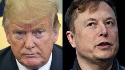 Elon Musk diz que reverteria a expulsão de Trump do Twitterdfd