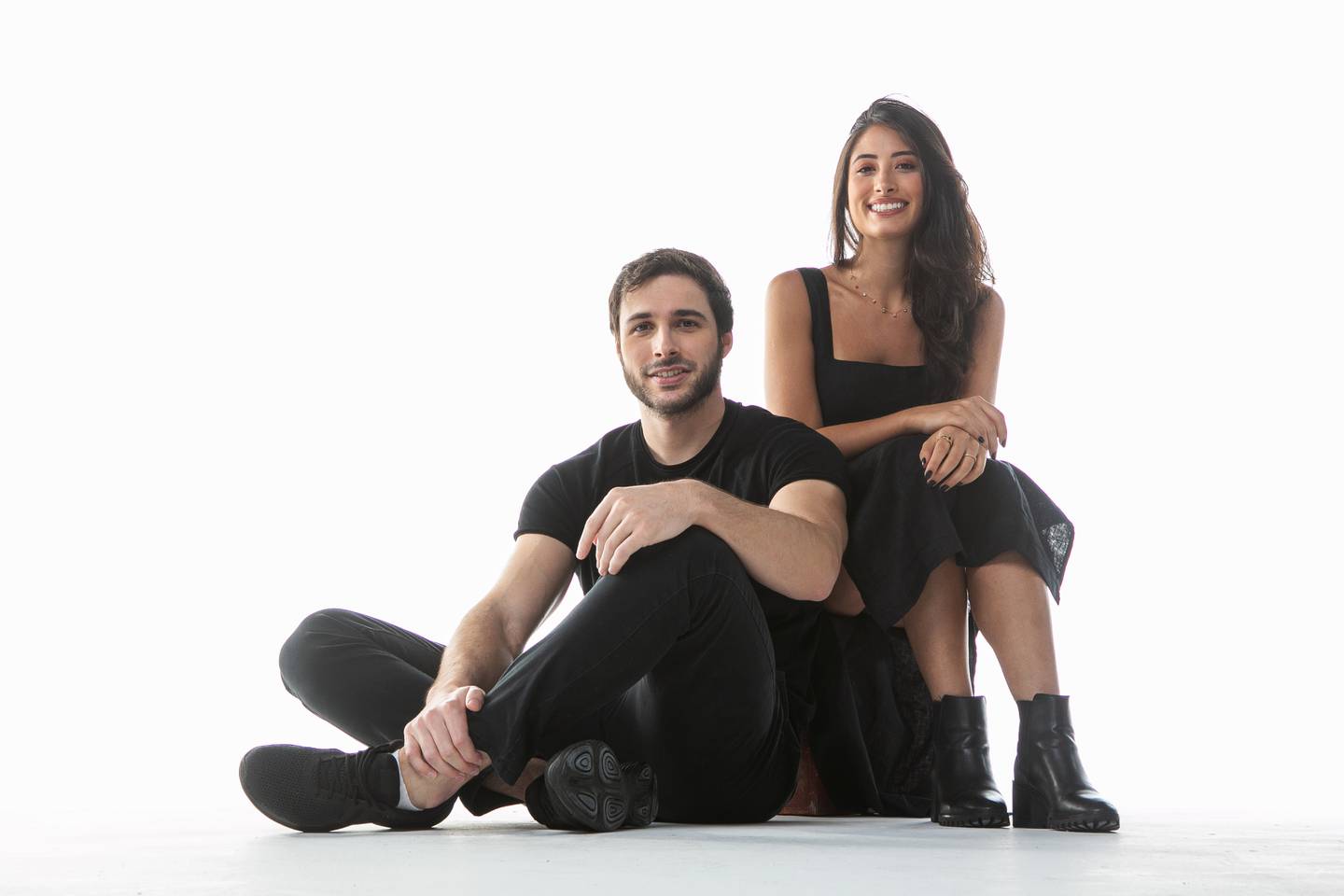Fabio Rodas and Bruna Vaz, co-founders of Shopper