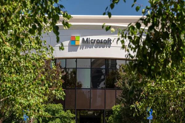 El campus de Microsoft en Mountain View, California, Estados Unidos, el jueves 22 de julio de 2021.