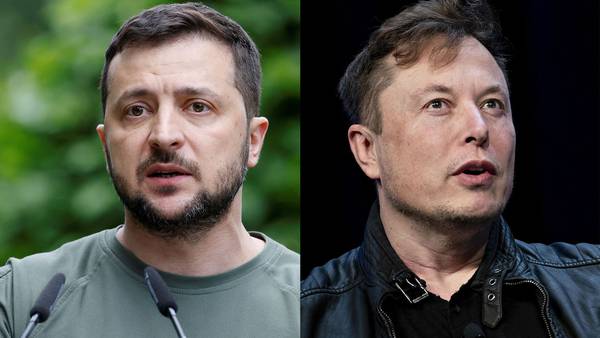 Zelenskiy invita a Musk a Ucrania en respuesta a su discurso sobre acuerdo de pazdfd