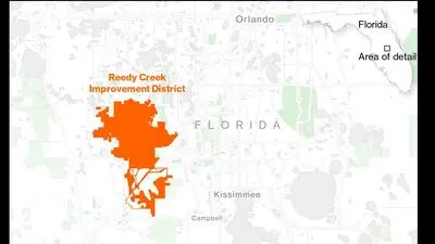 Florida Targets Disneys Reedy Creek Improvement District | The company holds quasi-governmental authority in the area