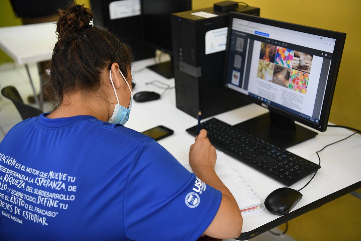 Usaid desarrolla distintos programas de cooperación en Honduras, entre ellos los Centros de Alcance (CDA) ubicados en sectores vulnerables como la Rivera Hernández, en San Pedro Sula.