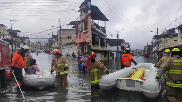 Inundaciones en Guayaquil hoy: Gobierno habla de medidas tras fuertes lluviasdfd