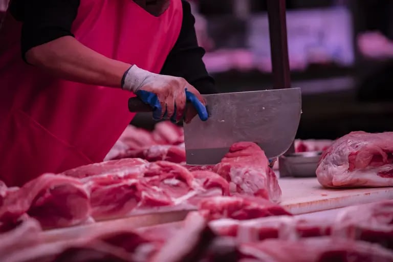 La carne, uno de los alimentos que más subió tras las elecciones en Argentina.dfd