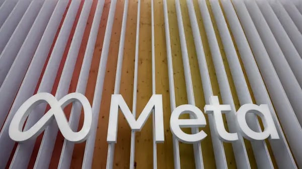 El pabellón de Meta Platforms Inc. en la jornada inaugural del Foro Económico Mundial (FEM) en Davos, Suiza, el lunes 23 de mayo de 2022. Fotógrafo: Bloomberg/Bloomberg