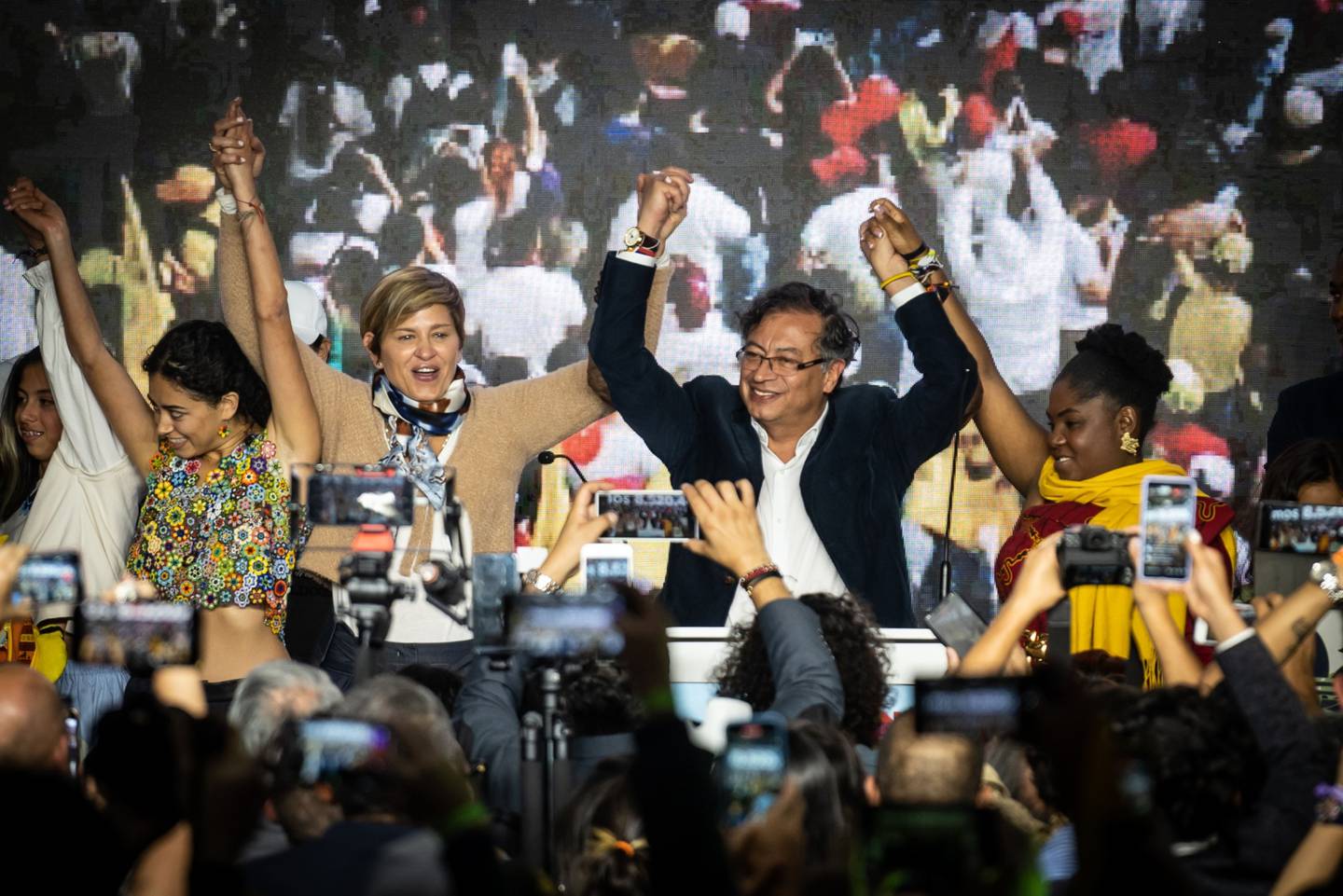 Gustavo Petro, Colombia's president-elect.