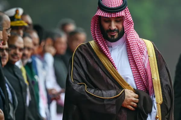 Mohammed bin Salman, el príncipe heredero de Arabia Saudita