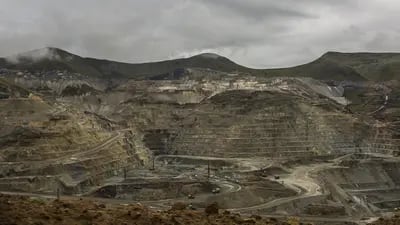El yacimiento Ferrobamba, uno de los tres yacimientos que se explotan en Las Bambas, en el distrito peruano de Challhuahuacho.Fotógrafo: Dado Galdieri/Bloomberg