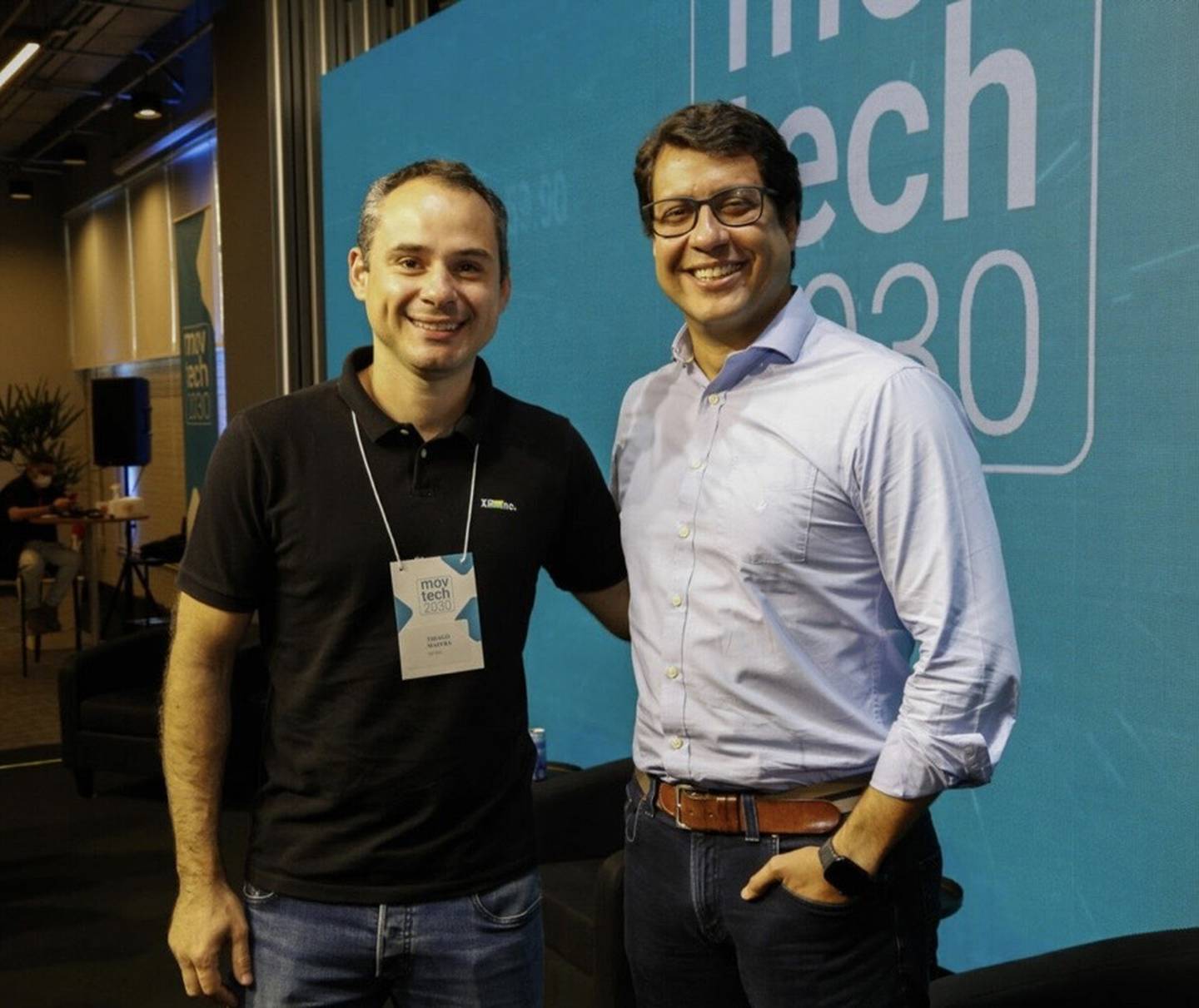 XP's CEO Thiago Maffra, and the CEO of iFood, Fabrício Bloisi.