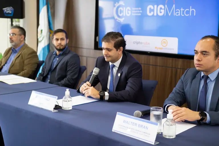 Integrantes de la Gerencia de Competitividad de la CIG lanzaron recientemente la plataforma llamada CIG Match.dfd