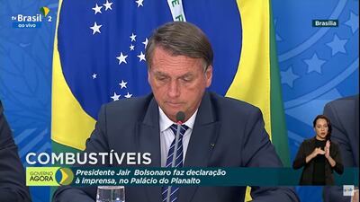 Bolsonaro promete ressarcir estados que zerarem ICMS sobre diesel e gásdfd