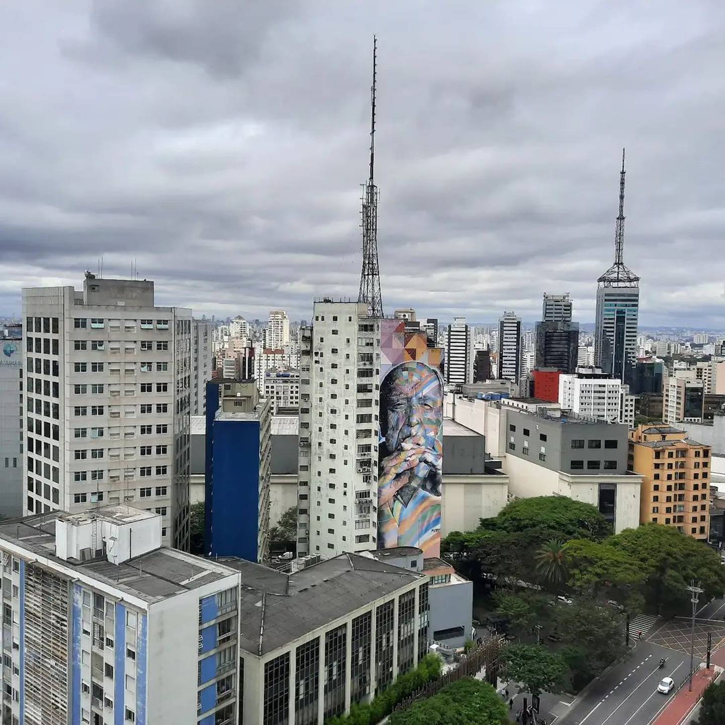 Mirante do Sesc Paulista, uma das atrações mais visitadas pelos turistas na capitaldfd