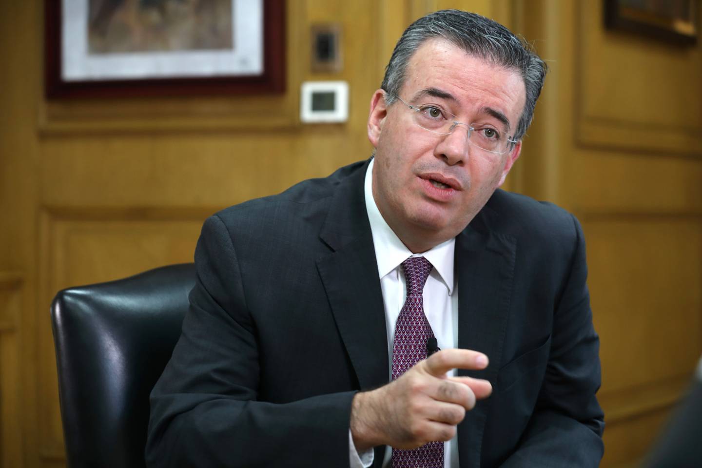 Alejandro Diaz de Leon, gobernador de Banco de México hasta el 31 de diciembre de 2021.