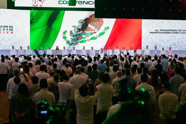 Clausura de la 87 Convención Nacional Bancaria, Acapulco, Guerrero, 19 de abril de 2024