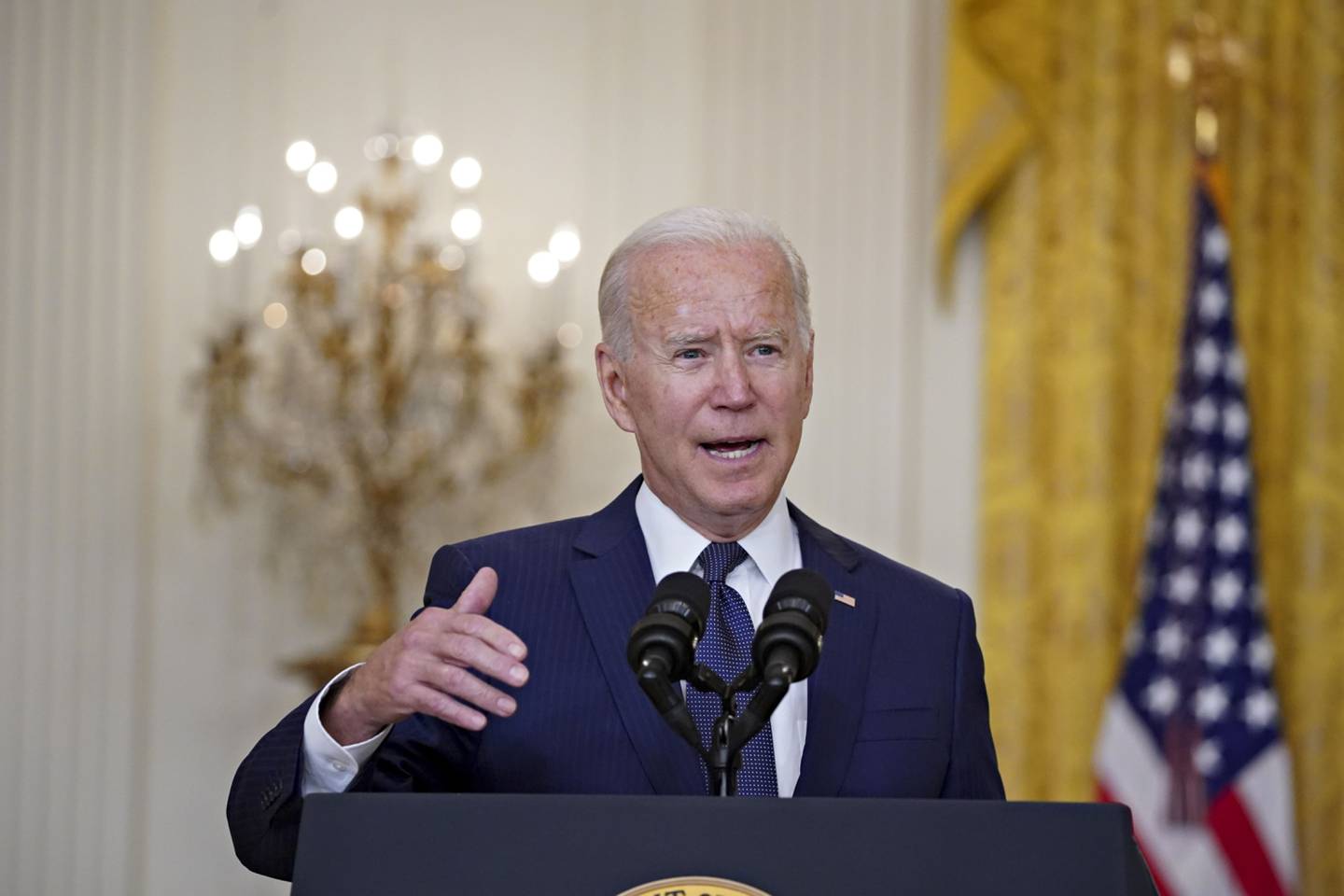 Presidente Joe Biden fala sobre ataques a Cabul