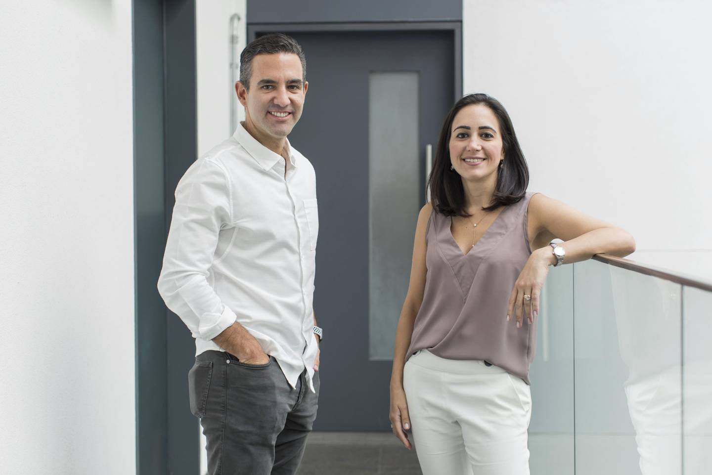 David Velez and Cristina Junqueira, founders of Nubank