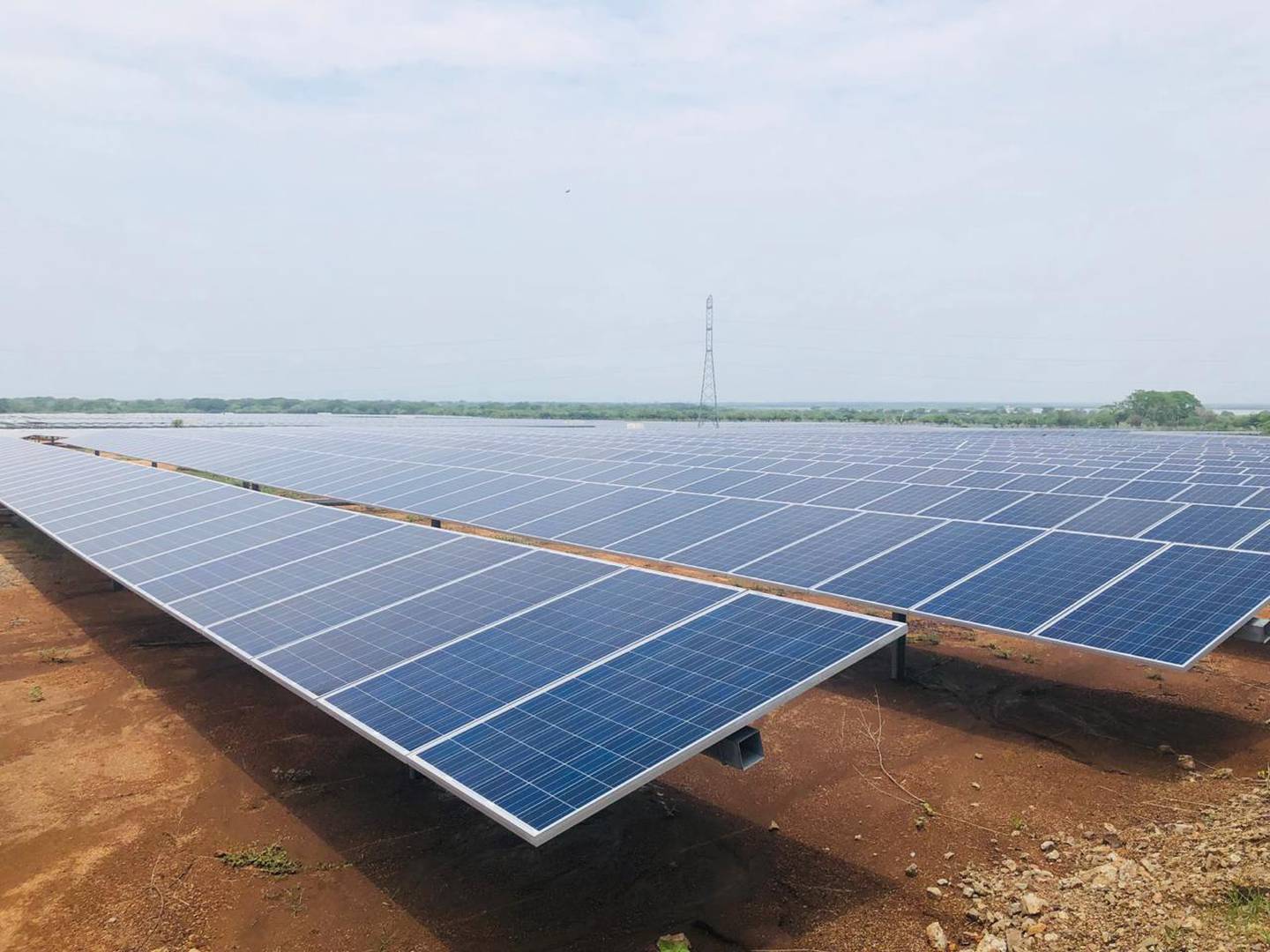 Un proyecto fotovoltaico en Choluteca, al sur de Honduras.