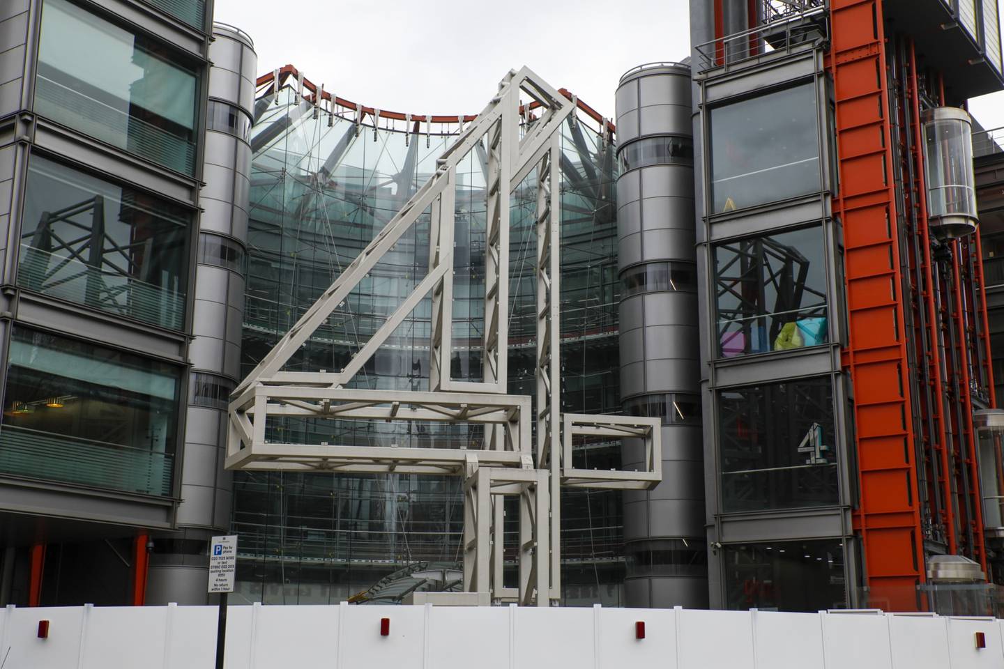 La sede de Channel Four Television Corp. en Londres, Reino Unido, el martes 5 de abril de 2022.