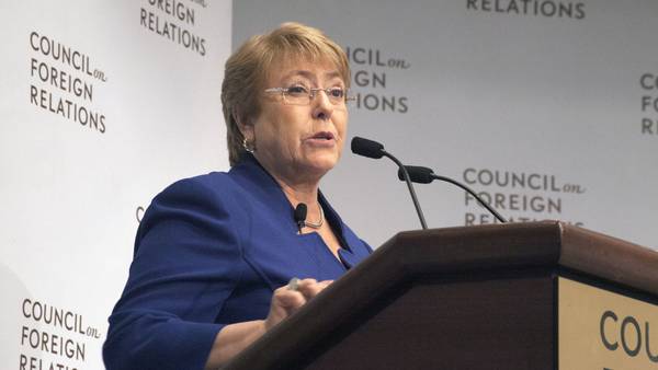 Michelle Bachelet dice que su viaje a China no es una investigacióndfd