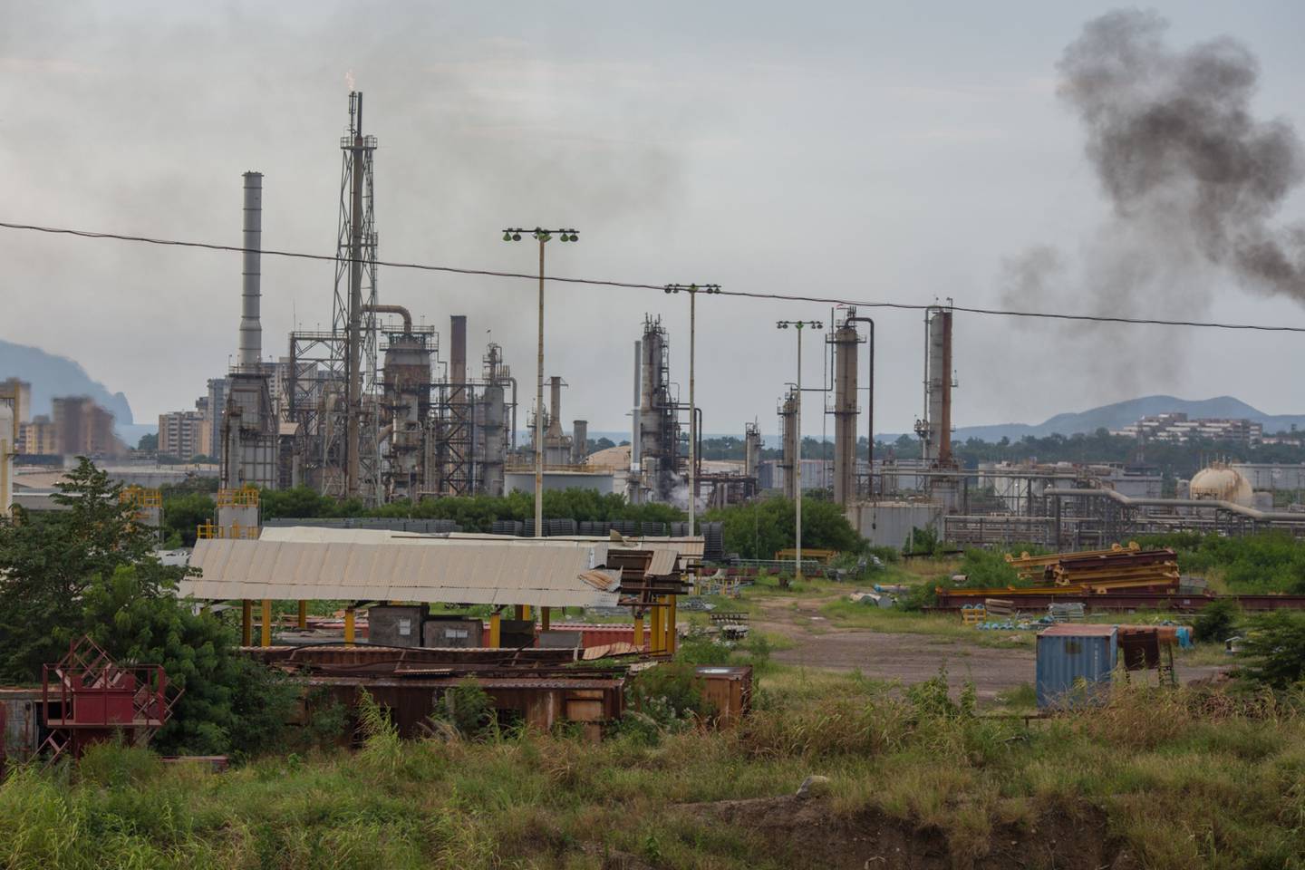 La refinería de Puerto La Cruz, Venezuela.dfd