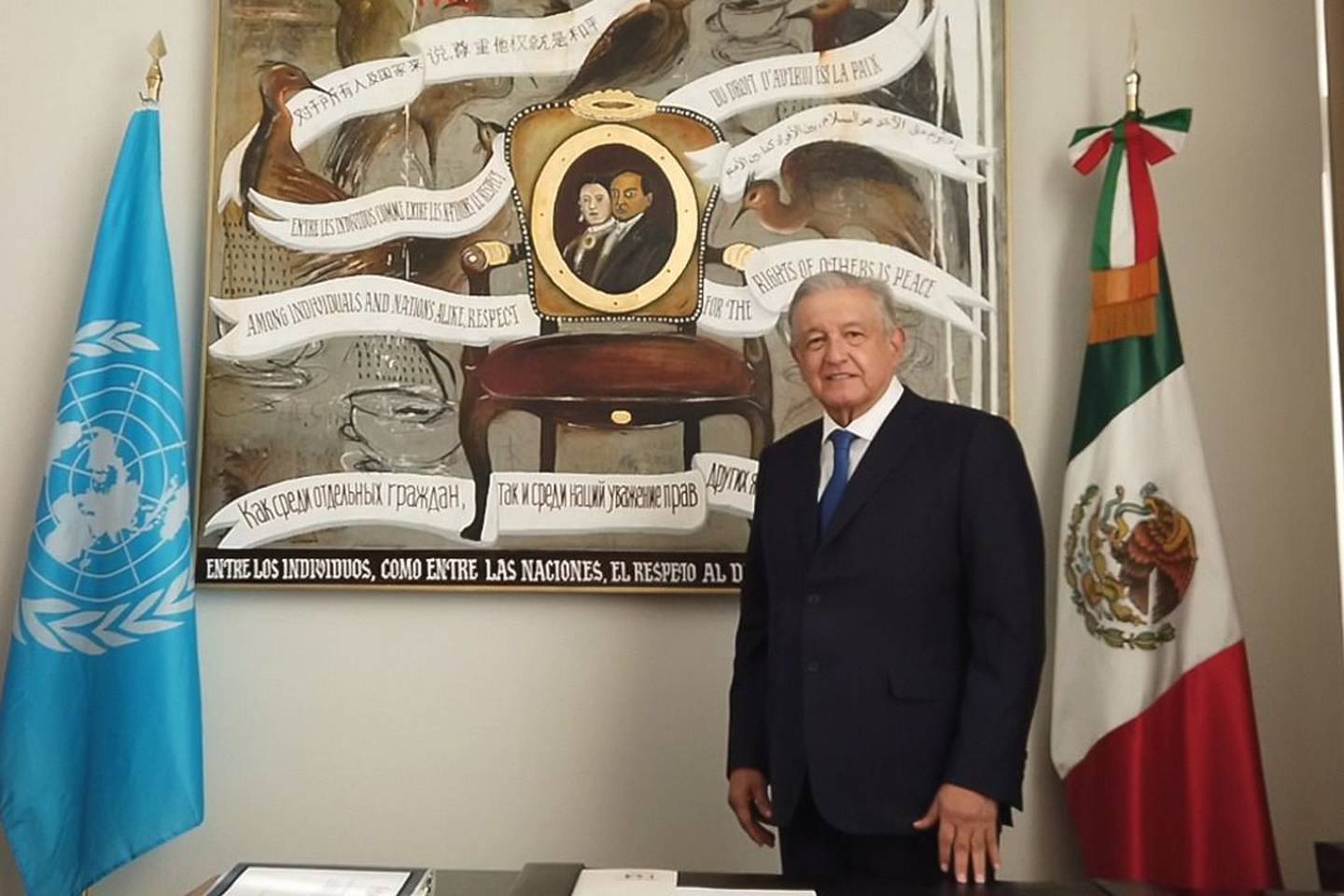 El presidente de México, Andrés Manuel López Obrador, dijo este martes en un video que planea regresar a Estados Unidos.
